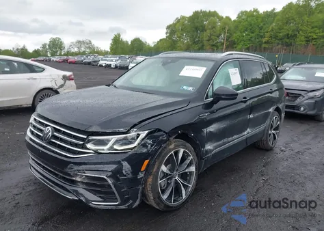 2024 Volkswagen Tiguan 2.0T Sel R-Line из США, поврежденный, VIN 3VV4B7AX1RM196915